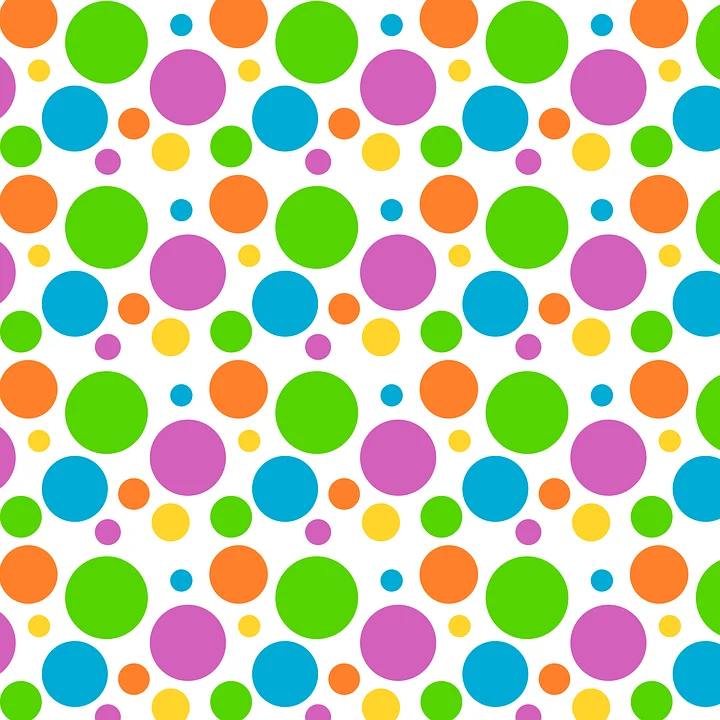 The selected polka dot photo